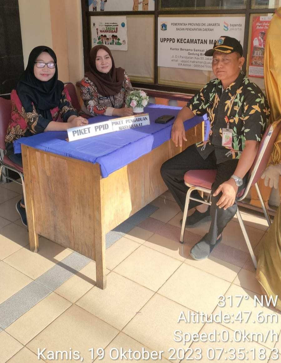 Piket Pos Pengaduan Masyarakat Pengelola RPTRA Dan ASN Kelurahan Utan