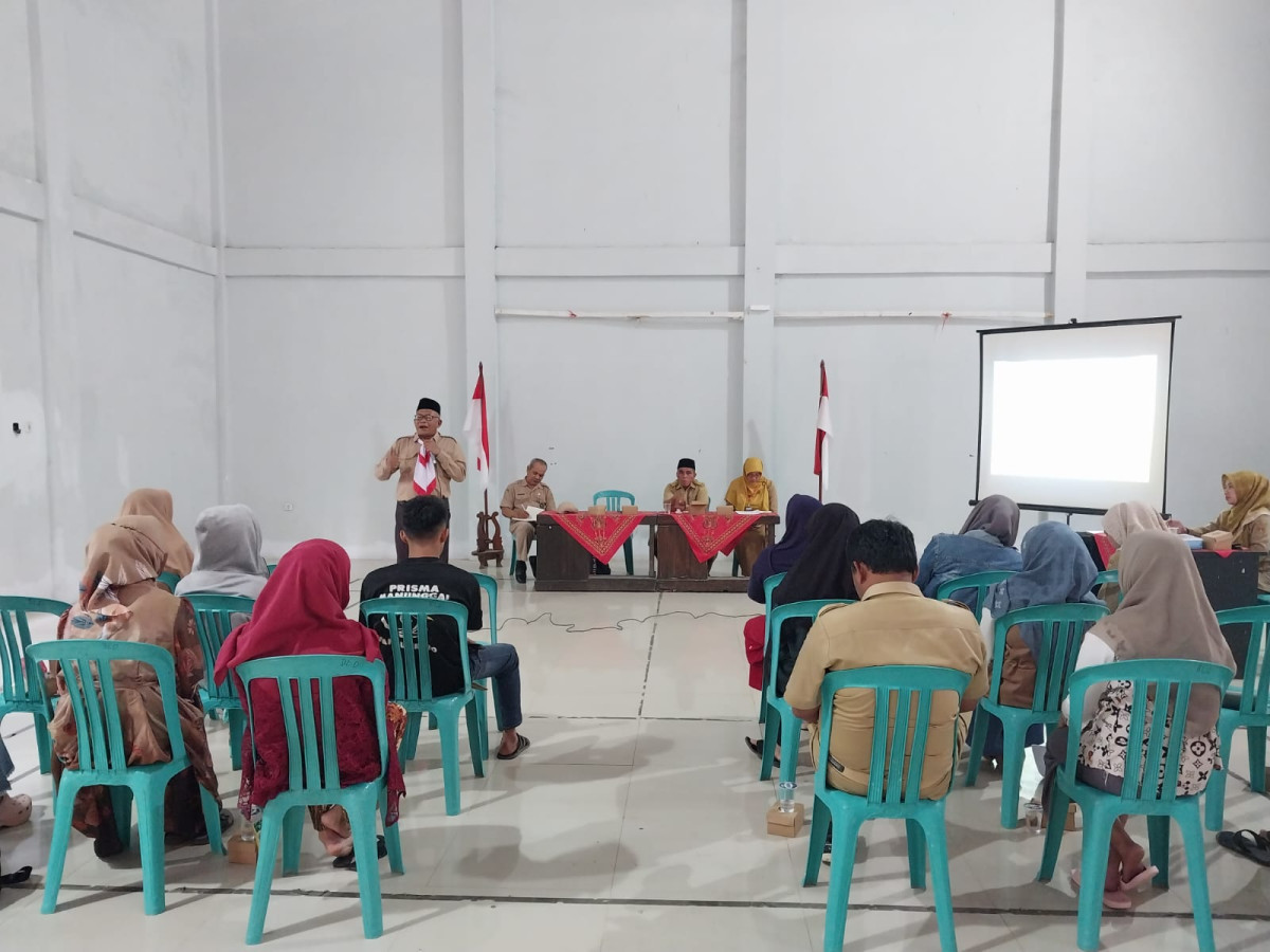 Pertemuan Ketahanan Keluarga Berbasis Poktan Di Kampung KB KIE Kepada