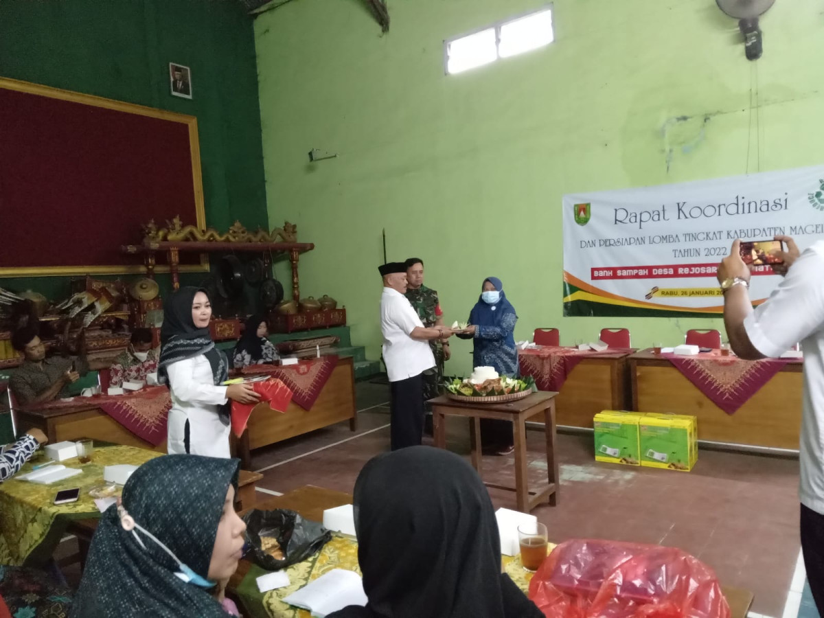 Peresmian Bank Sampah Dan Rapat Koordinasi Lomba Bank Sampah Tingkat Kab