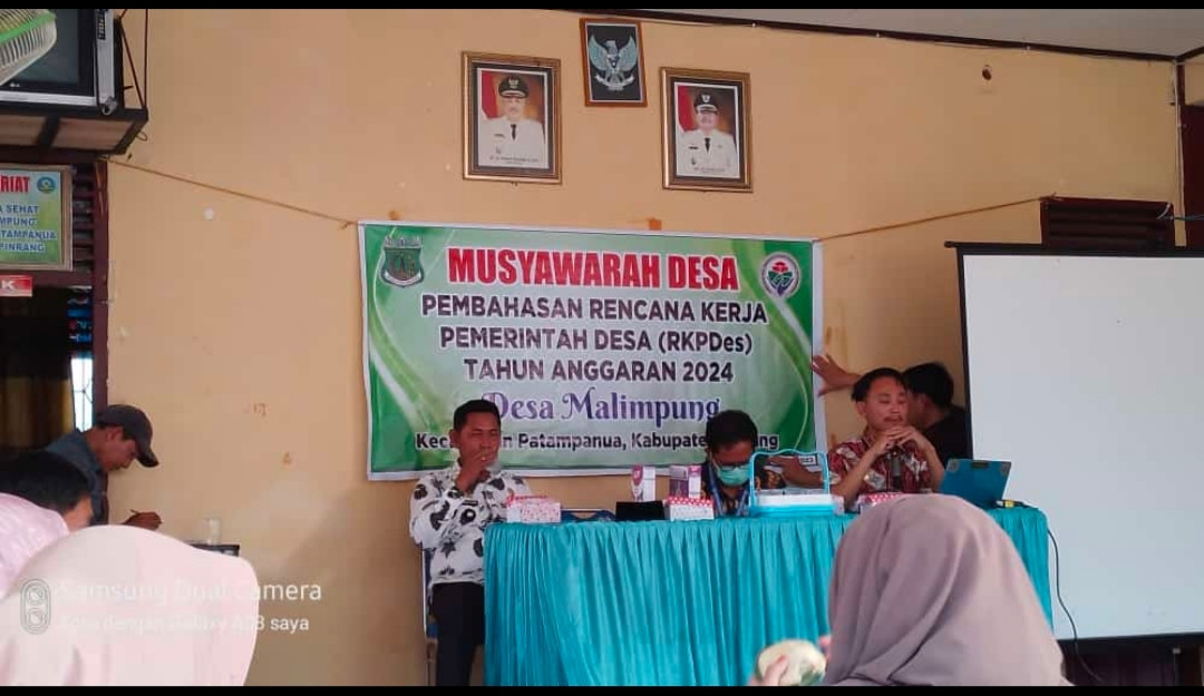 Musyawarah Desa Pembahasan Rencana Kerja Pemerintah Desa Rkpdes