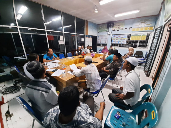 Pembahasan dan verifikasi data penerima BLT DD tahun 2021 di Desa Pasi Pinang