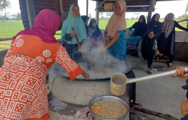 Bubur Asyura siap disajikan