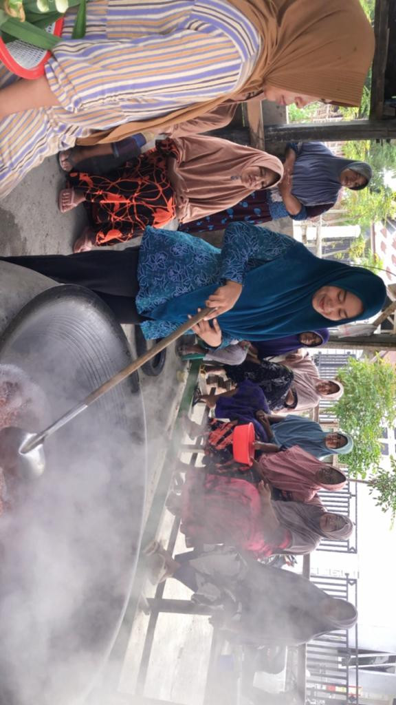 Proses memasak bubur Asyura