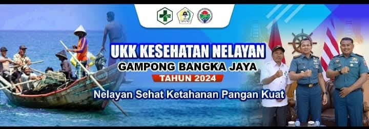 Kegiatan Pos UKK, kesehatan nelayan Bangka jaya