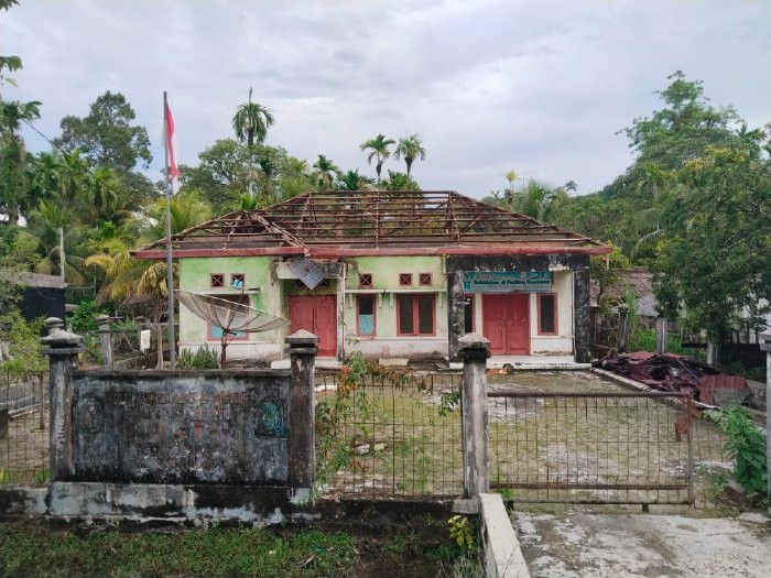 rehabilitasi gedung Pustu Lafakha