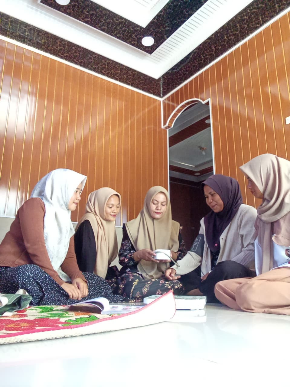 Kegiatan pekan edukasi (bumil, balita dan busui) desa lafakha,