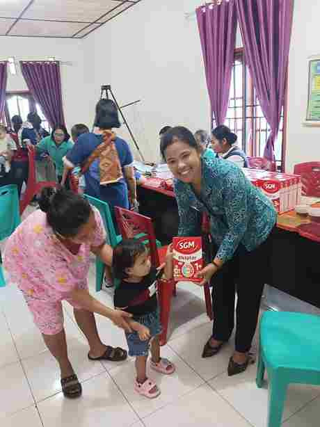 Pemberian Makanan Tambahan  Kepada Balita