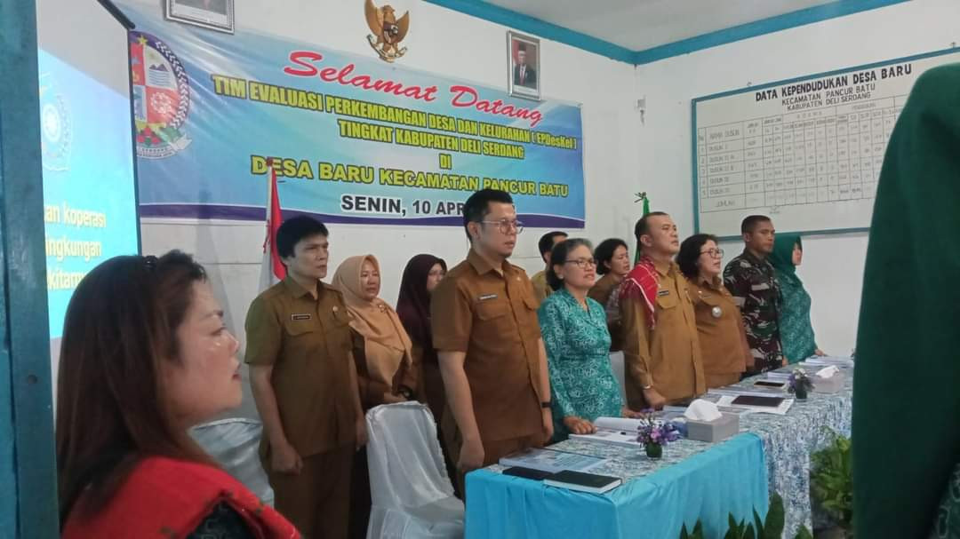 Kegiatan mengevaluasi perkembangan desa dan  kelurahan ( EPDesKel) Tingkat Kabupaten Deli Serdang