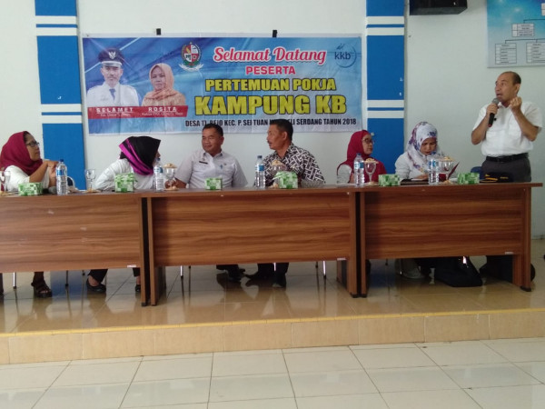 Rapat Pokja Kampung KB Mangrove Desa Tanjung Rejo