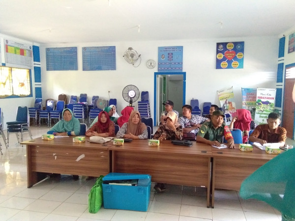 Rapat Pertemuan Loka Karya Mini di Kampung Kb Desa Tanjung Rejo