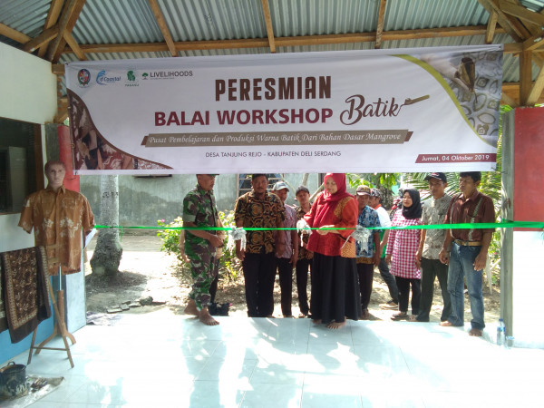 Peresmian balai workshop batik