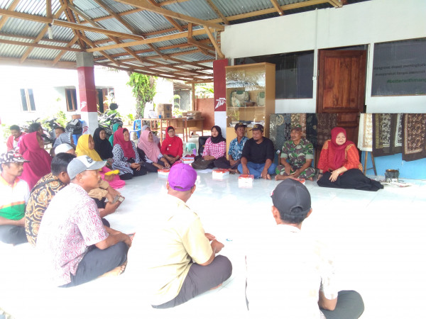 Peresmian balai workshop batik