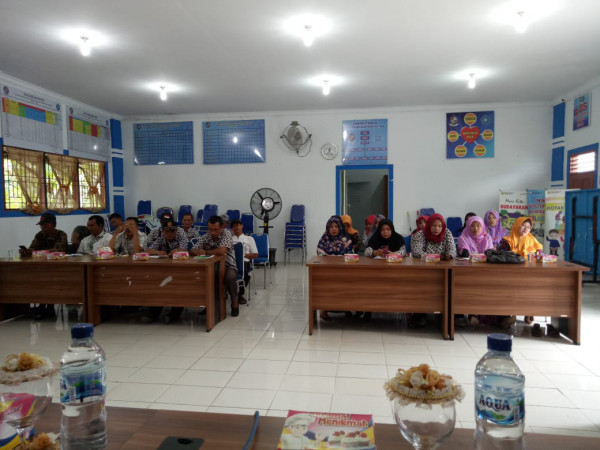 Rapat pertemuan Pokja Kampung KB Mangrove