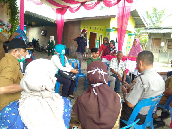 Kunjungan rumah di Kampung KB Mangrove Desa Tanjung Rejo