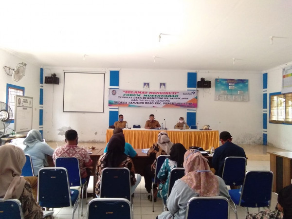 Pertemuan Forum Musyawarah Desa Kampung Berkualitas Mangrove