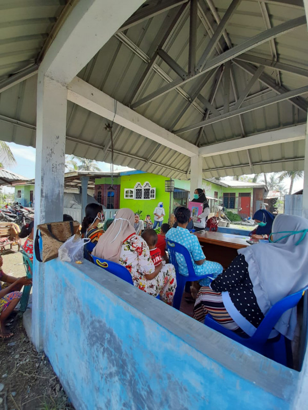 Pemeriksaan Ibu Hamil Di Posyandu Dusun VI