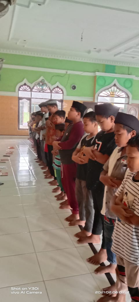 Setiap pagi Yayasan Raudiatul Faizin