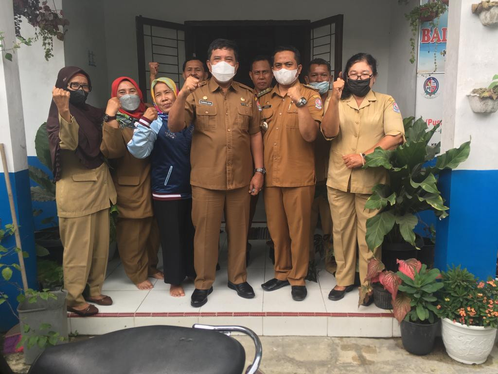 Kunjungan Bapak Sekda dan Pak Camat