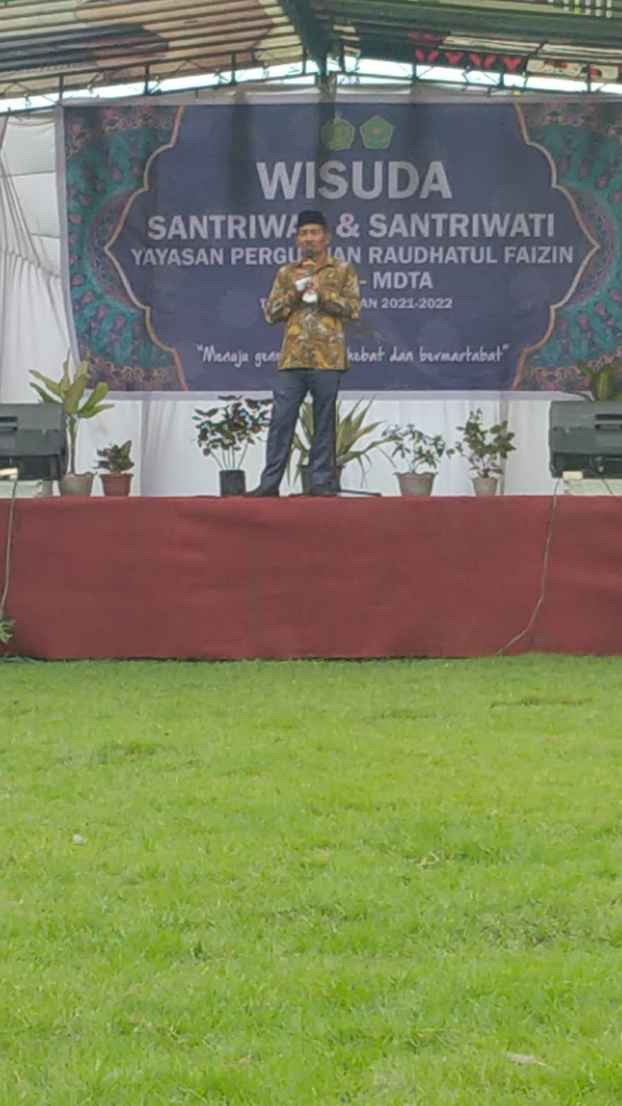 Wisuda Santri RA, Mi, MDTA Al Faizin