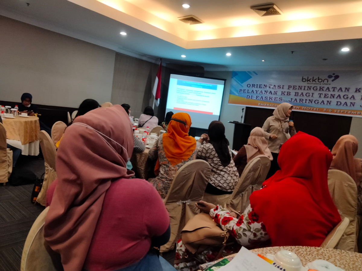 Orientasi Peningkatan Kapasitas Pelayanan KB Bagi Tenaga Kesehatan di Faskes