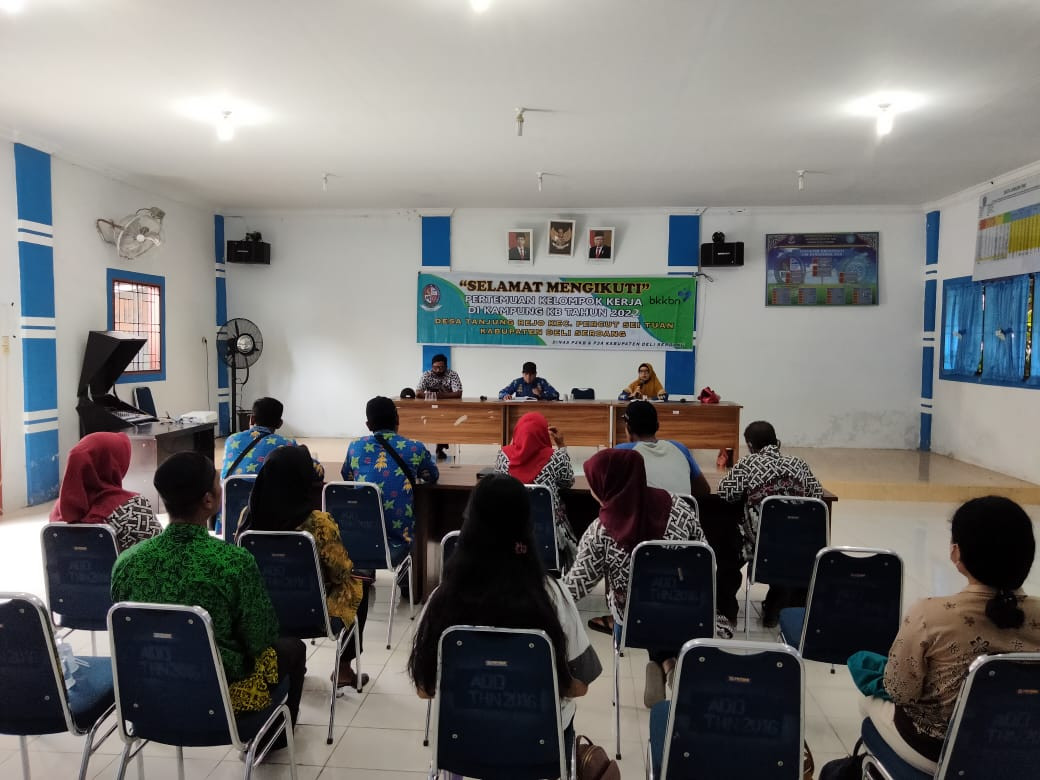 Pertemuan POKJA Kampung Keluarga Berkualitas Mangrove