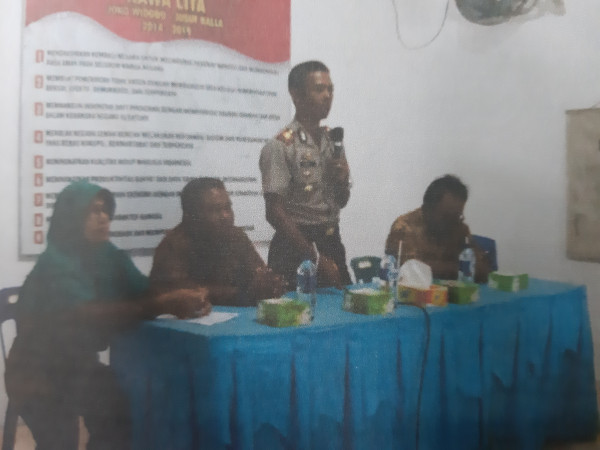 Pertemuan Pokja Kampung KB tanggal 28 Juni 2018