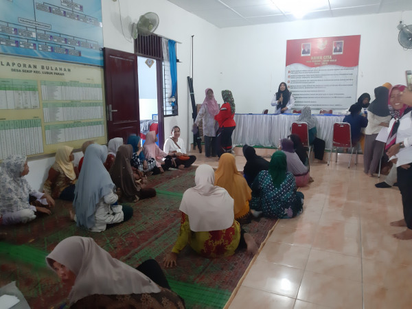 PEMBINAAN DAN PEMERIKSAAN KESEHATAN KELOMPOK LANSIA OLEH PUSKESMAS DI KAMPUNG KB SEKIP JAYA DESA SEKIP KECAMATAN LUBUK PAKAM