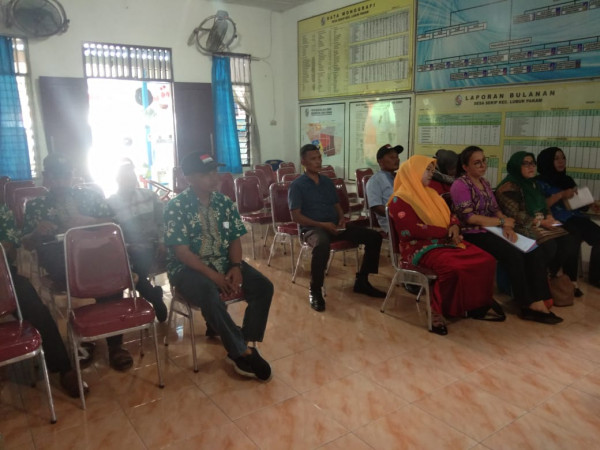 PERTEMUAN LOKAKARYA MINI KAMPUNG KB DI DESA SEKIP KECAMATAN LUBUK PAKAM
