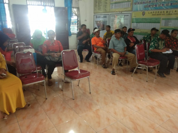 PERTEMUAN FORUM MUSYAWARAH KAMPUNG KB SEKIP JAYA DESA SEKIP KECAMATAN LUBUK PAKAM