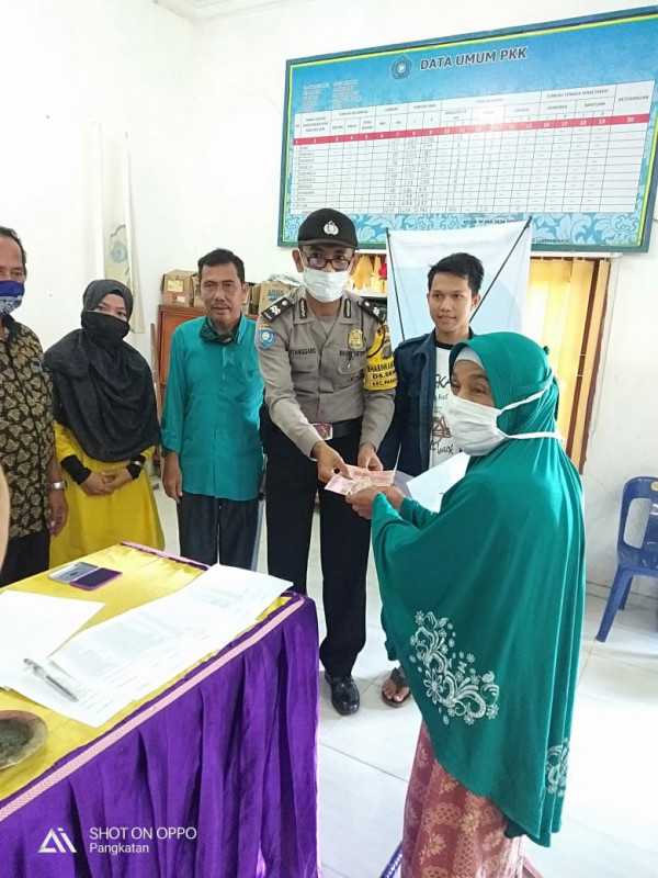 Pemberian bantuan covid-19