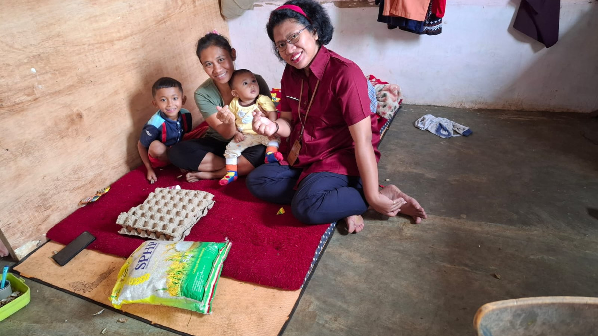 Pemberian Bantuan Nutrisi Kepada Anak Asuh