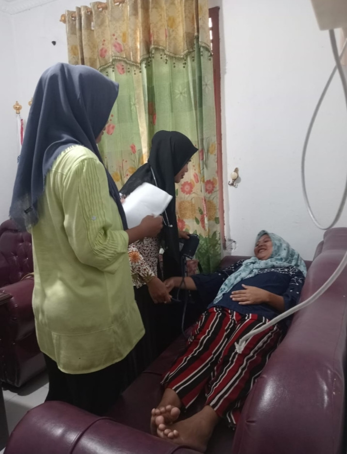 Kegiatan pendampingan TPK terhadap ibu Hamil