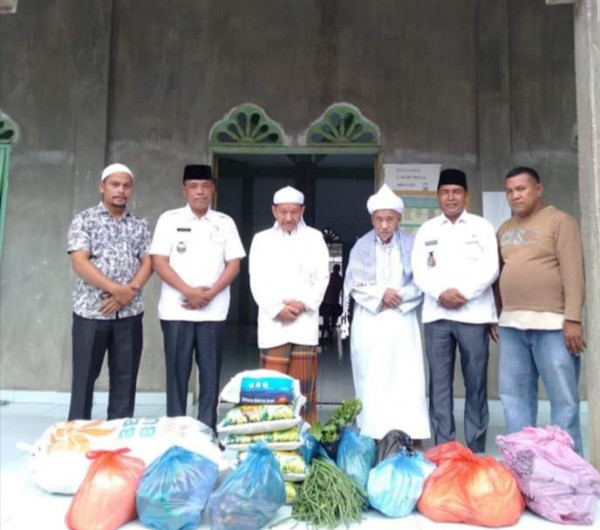 Kunjungan kerja bapak camat ke desa