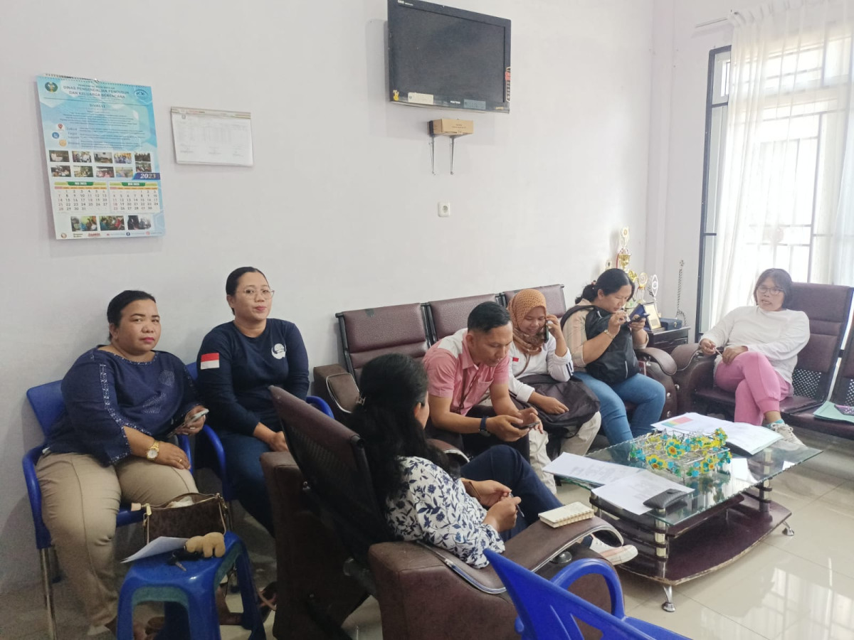 Rapat Kegiatan Pelayanan KB pada Bhakti Sosial Angkatan Laut Kota Sibolga