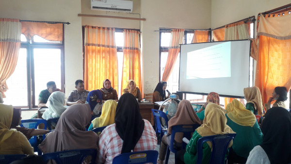Pertemuan Pokja Kampung KB, Penandatanganan MOU antara Dinas PPKB dan Dinas Dukcapil Kota Sibolga
