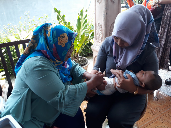 Kegiatan Pelaksanaan Pos Yandu Melati lll dan pelayanan PPKS