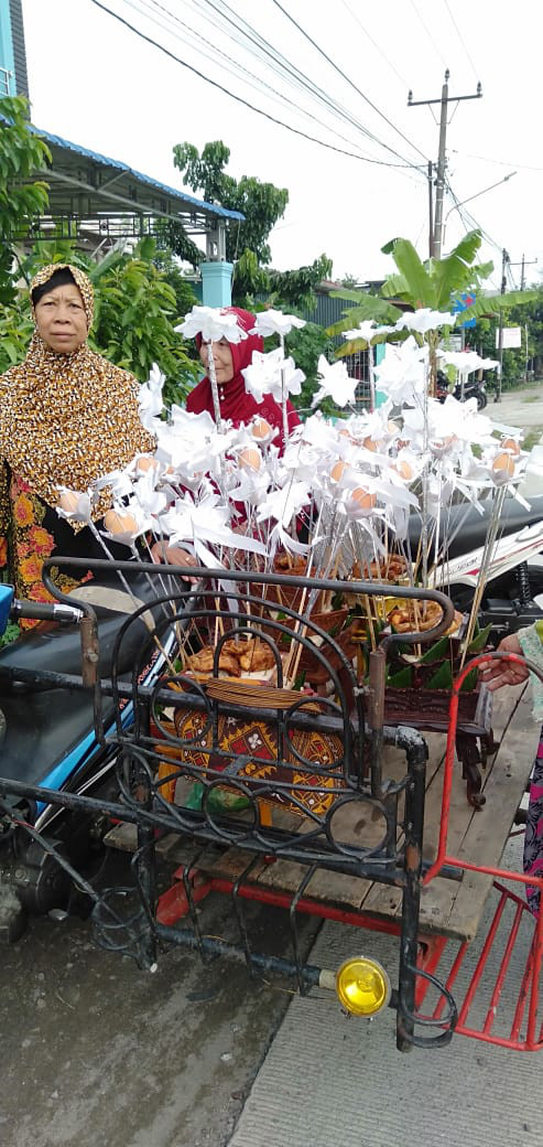 Seksi pokja kasih sayang kpg kb dan kader poktan BKL melati persiapan penyambutan jamaah haji kota binjai