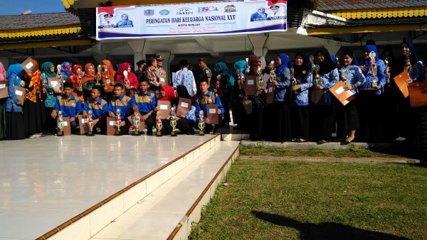 Kelompok BKR mendapatkan juara II BKR tingkat kota Binjai