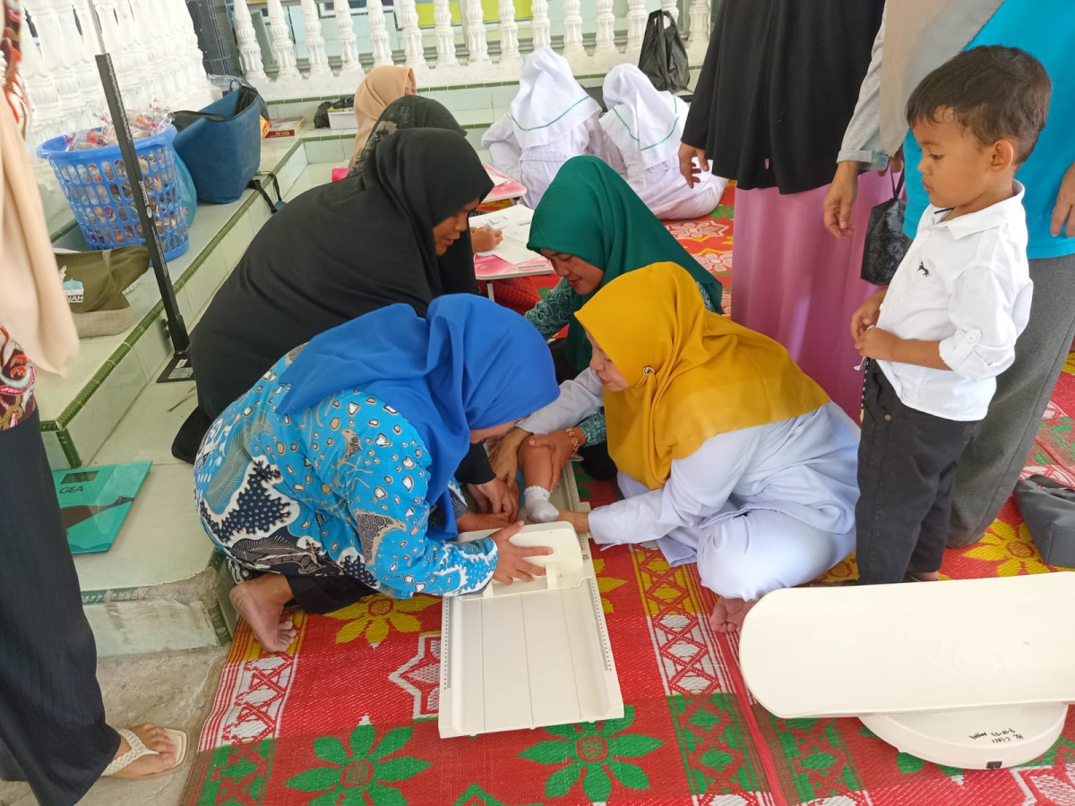 Posyandu nagari Guguak sarai  jorong gaduang jago dan guguak anau