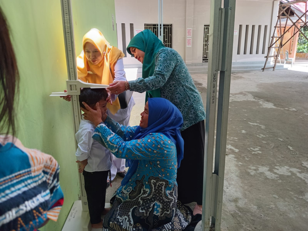 Kegiatan Posyandu jorong  Gaduang jago dan Guguak Anau