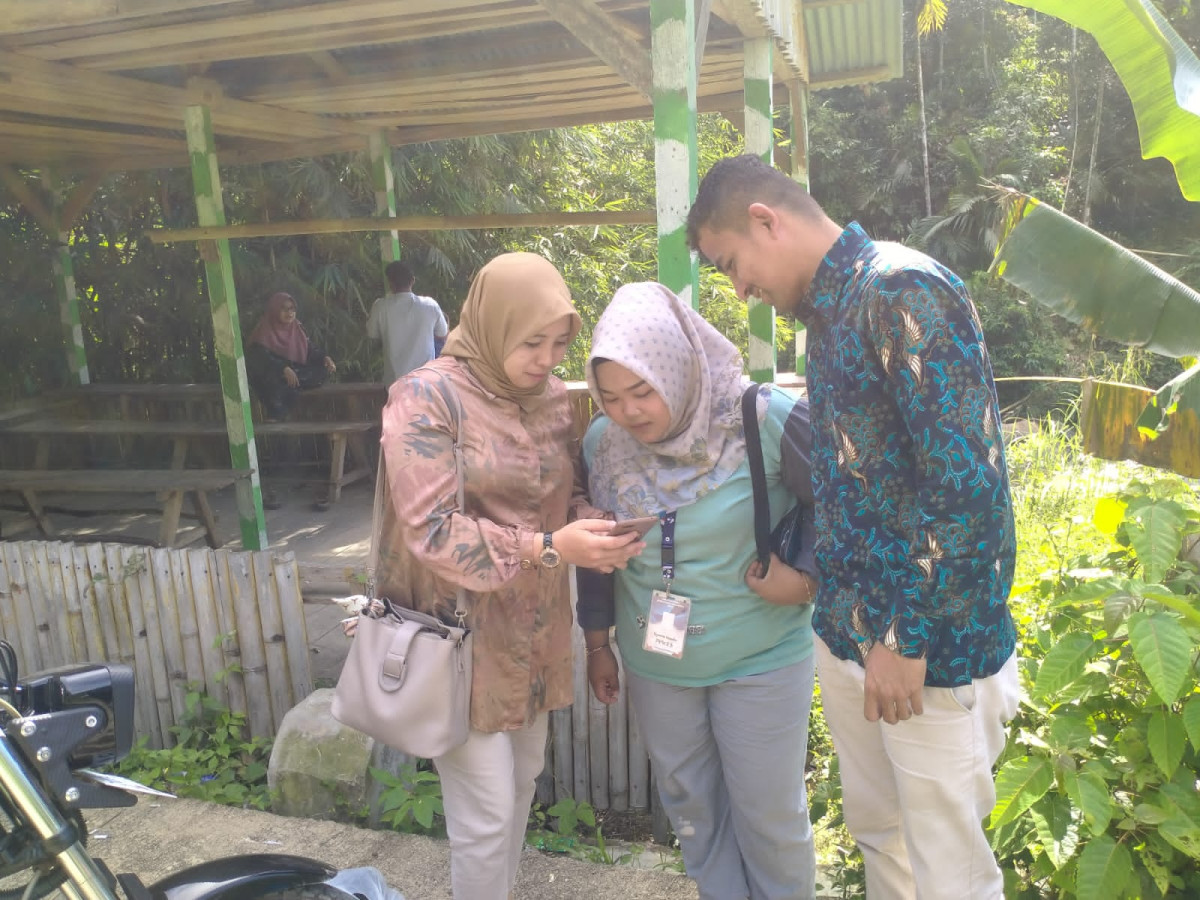 pendampingan bersama kader pendata jorong koto baru sisawah