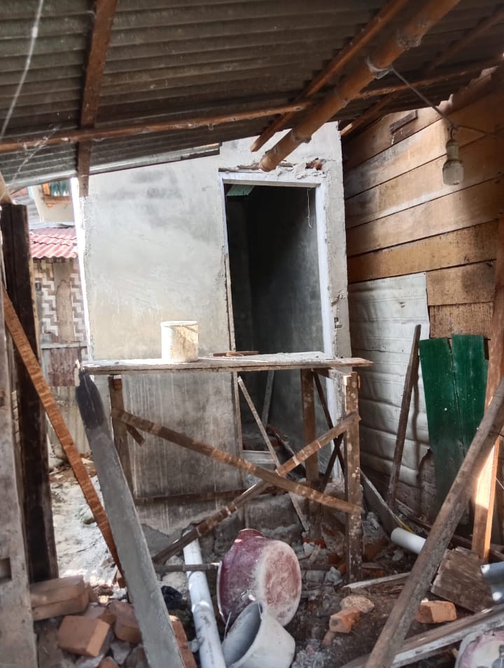 Pembuatan Jamban Komunal di Nagari Sungai Tanang