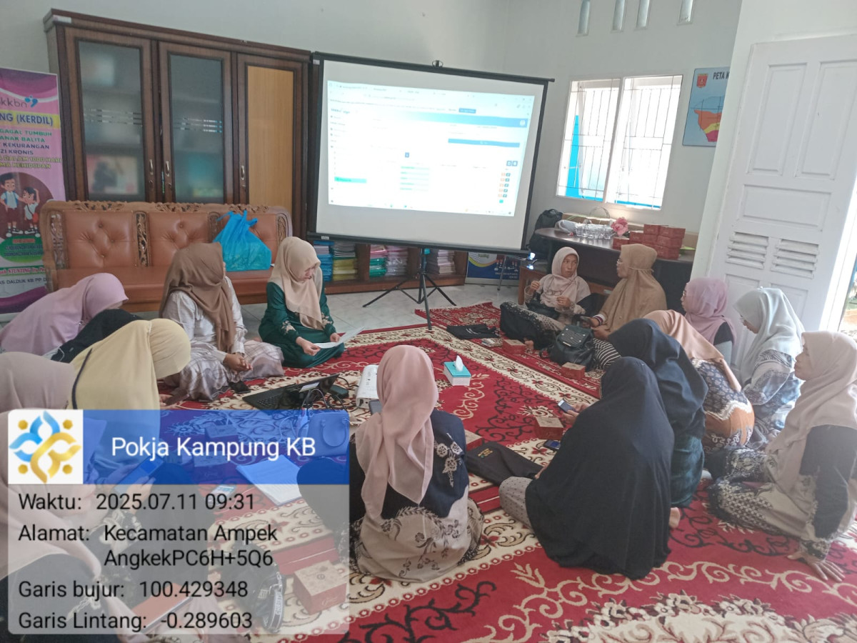 Pertemuan Pokja Kampung KB