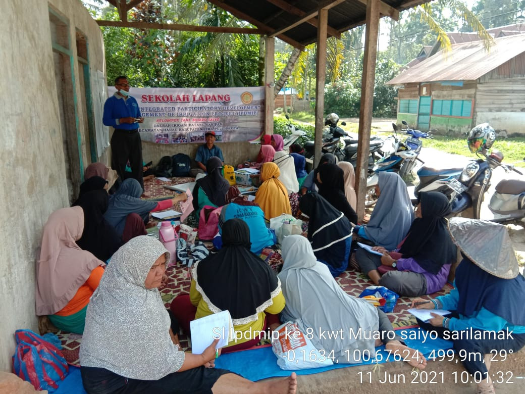 Pertemuan  Kelompok Kerja Kampung KB Jorong Harau Nagari Harau