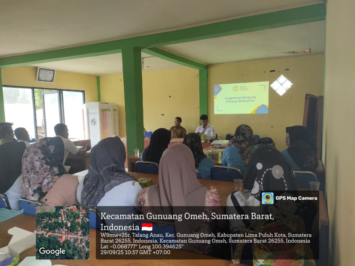 Penyusunan RKM Pokja Kampung KB