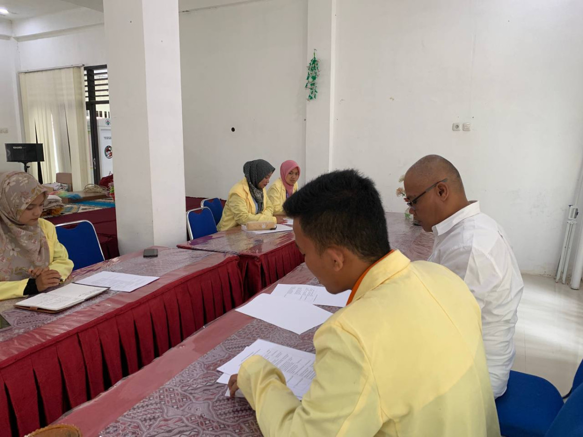 Kegiatan konfirmasi program kerja Minggu ke 3 bersama Bapak Wali Nagari Sungai Naniang