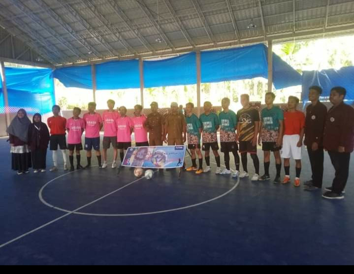 pembukaan turnamen futsal malampah