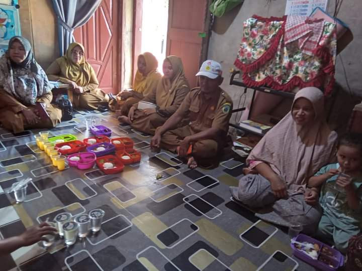 Pemberian makan Tambahan Balita stunting