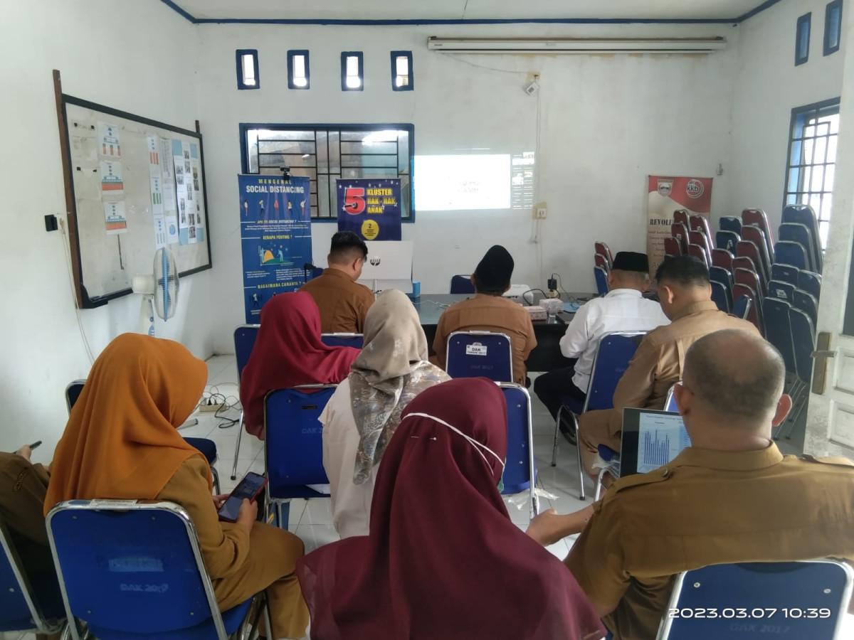 zoom dengan BKKBN provinsi