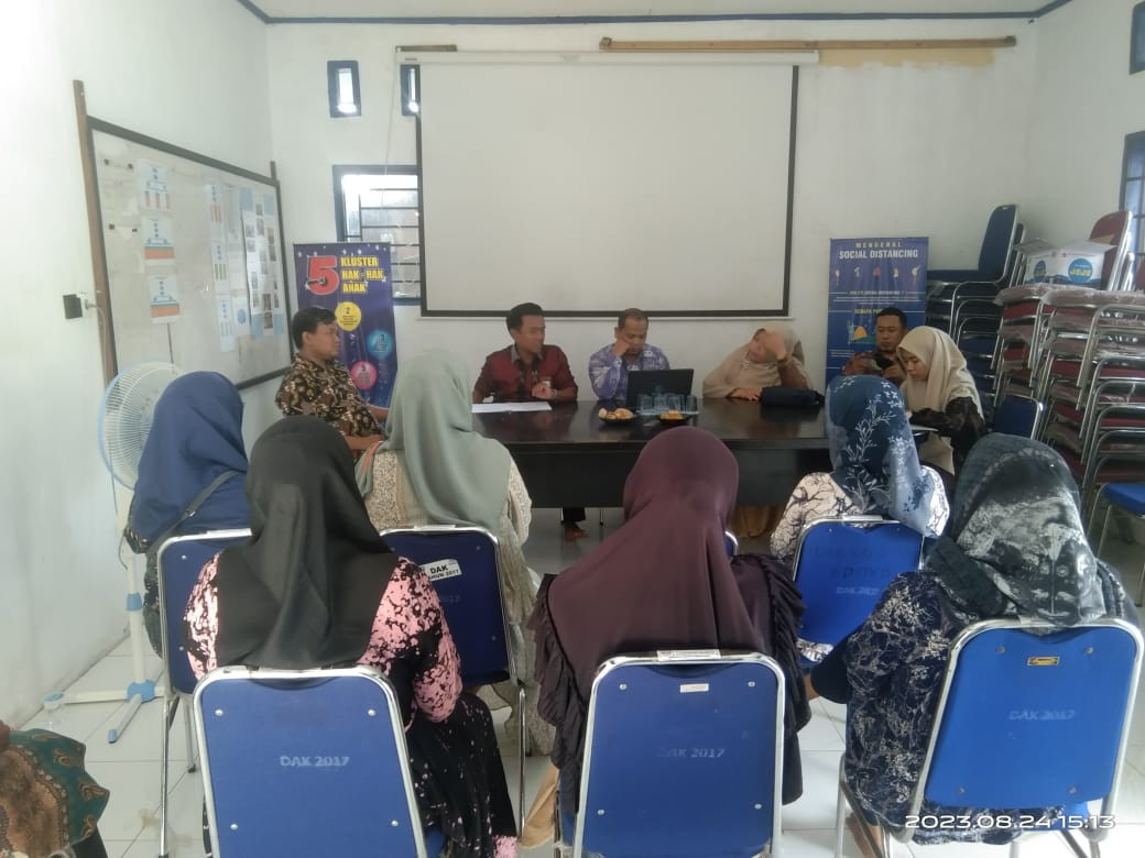 monev tpk oleh perwakilan bkkbn provinsi